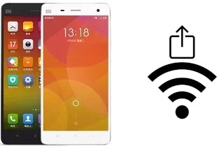 So generieren Sie einen QR-Code mit dem Wifi-Passwort auf einem Xiaomi Mi 4