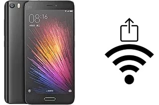 So generieren Sie einen QR-Code mit dem Wifi-Passwort auf einem Xiaomi Mi 5 Standard Edition