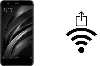 So generieren Sie einen QR-Code mit dem Wifi-Passwort auf einem Xiaomi Mi 5X