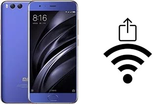 So generieren Sie einen QR-Code mit dem Wifi-Passwort auf einem Xiaomi Mi 6