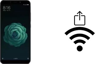 So generieren Sie einen QR-Code mit dem Wifi-Passwort auf einem Xiaomi Mi 6X