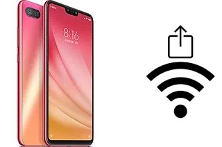 So generieren Sie einen QR-Code mit dem Wifi-Passwort auf einem Xiaomi Mi 8 Lite