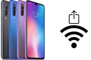 So generieren Sie einen QR-Code mit dem Wifi-Passwort auf einem Xiaomi Mi 9 SE