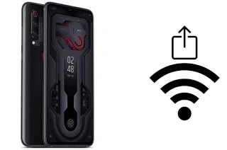 So generieren Sie einen QR-Code mit dem Wifi-Passwort auf einem Xiaomi Mi 9 Transparent Edition