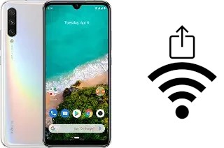 So generieren Sie einen QR-Code mit dem Wifi-Passwort auf einem Xiaomi Mi A3