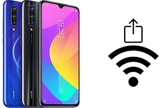 So generieren Sie einen QR-Code mit dem Wifi-Passwort auf einem Xiaomi Mi 9 Lite