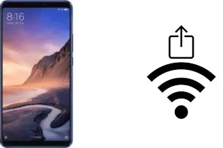 So generieren Sie einen QR-Code mit dem Wifi-Passwort auf einem Xiaomi Mi Max 3 Pro