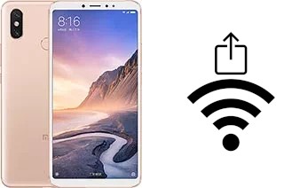 So generieren Sie einen QR-Code mit dem Wifi-Passwort auf einem Xiaomi Mi Max 3