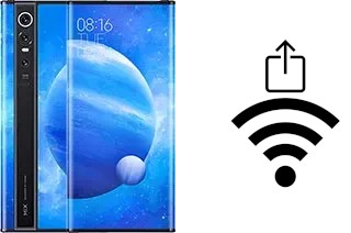 So generieren Sie einen QR-Code mit dem Wifi-Passwort auf einem Xiaomi Mi Mix Alpha