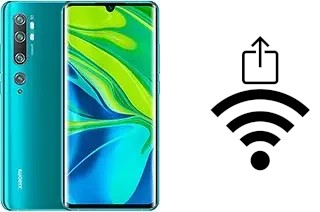 So generieren Sie einen QR-Code mit dem Wifi-Passwort auf einem Xiaomi Mi Note 10