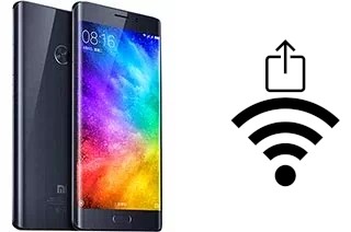 So generieren Sie einen QR-Code mit dem Wifi-Passwort auf einem Xiaomi Mi Note 2 Special Edition