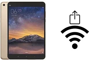 So generieren Sie einen QR-Code mit dem Wifi-Passwort auf einem Xiaomi Mi Pad 2