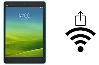 So generieren Sie einen QR-Code mit dem Wifi-Passwort auf einem Xiaomi Mi Pad 7.9