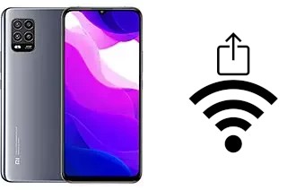 So generieren Sie einen QR-Code mit dem Wifi-Passwort auf einem Xiaomi Mi 10 Lite 5G