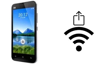 So generieren Sie einen QR-Code mit dem Wifi-Passwort auf einem Xiaomi Mi 2