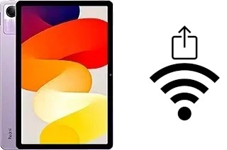 So generieren Sie einen QR-Code mit dem Wifi-Passwort auf einem Xiaomi Redmi Pad SE