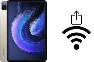 So generieren Sie einen QR-Code mit dem Wifi-Passwort auf einem Xiaomi Pad 6 Pro