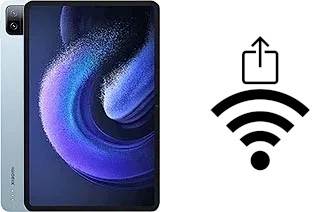 So generieren Sie einen QR-Code mit dem Wifi-Passwort auf einem Xiaomi Pad 6