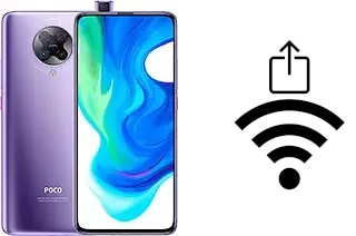 So generieren Sie einen QR-Code mit dem Wifi-Passwort auf einem Xiaomi Poco F2 Pro