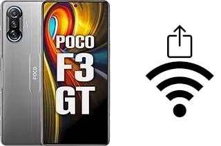 So generieren Sie einen QR-Code mit dem Wifi-Passwort auf einem Xiaomi Poco F3 GT