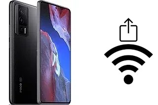 So generieren Sie einen QR-Code mit dem Wifi-Passwort auf einem Xiaomi Poco F5 Pro