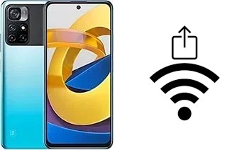 So generieren Sie einen QR-Code mit dem Wifi-Passwort auf einem Xiaomi Poco M4 Pro 5G