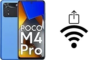 So generieren Sie einen QR-Code mit dem Wifi-Passwort auf einem Xiaomi Poco M4 Pro