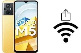 So generieren Sie einen QR-Code mit dem Wifi-Passwort auf einem Xiaomi Poco M5