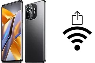 So generieren Sie einen QR-Code mit dem Wifi-Passwort auf einem Xiaomi Poco M5s