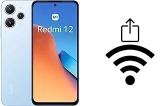 So generieren Sie einen QR-Code mit dem Wifi-Passwort auf einem Xiaomi Redmi 12