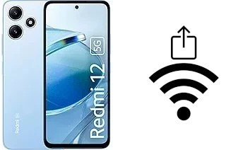 So generieren Sie einen QR-Code mit dem Wifi-Passwort auf einem Xiaomi Redmi 12 5G