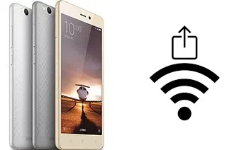 So generieren Sie einen QR-Code mit dem Wifi-Passwort auf einem Xiaomi Redmi 3