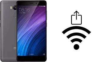 So generieren Sie einen QR-Code mit dem Wifi-Passwort auf einem Xiaomi Redmi 4 Prime