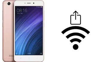 So generieren Sie einen QR-Code mit dem Wifi-Passwort auf einem Xiaomi Redmi 4a