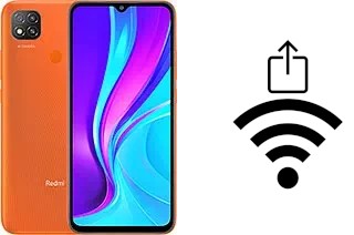 So generieren Sie einen QR-Code mit dem Wifi-Passwort auf einem Xiaomi Redmi 9 (India)