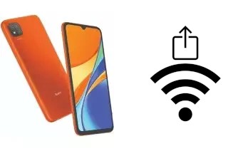 So generieren Sie einen QR-Code mit dem Wifi-Passwort auf einem Xiaomi Redmi 9C