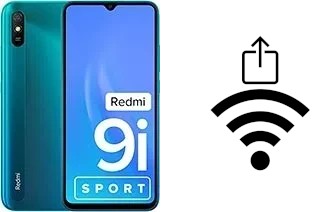 So generieren Sie einen QR-Code mit dem Wifi-Passwort auf einem Xiaomi Redmi 9i Sport