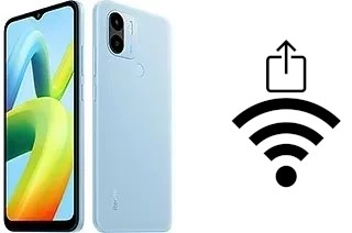 So generieren Sie einen QR-Code mit dem Wifi-Passwort auf einem Xiaomi Redmi A1+