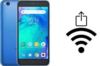 So generieren Sie einen QR-Code mit dem Wifi-Passwort auf einem Xiaomi Redmi Go