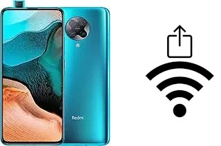 So generieren Sie einen QR-Code mit dem Wifi-Passwort auf einem Xiaomi Redmi K30 Pro