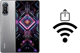 So generieren Sie einen QR-Code mit dem Wifi-Passwort auf einem Xiaomi Redmi K40 Gaming