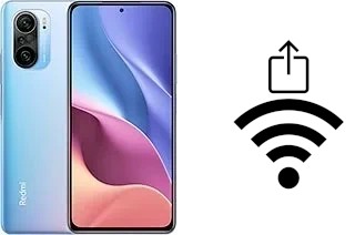 So generieren Sie einen QR-Code mit dem Wifi-Passwort auf einem Xiaomi Redmi K40 Pro