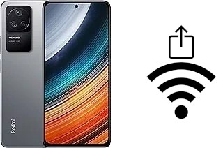 So generieren Sie einen QR-Code mit dem Wifi-Passwort auf einem Xiaomi Redmi K40S