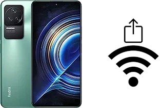 So generieren Sie einen QR-Code mit dem Wifi-Passwort auf einem Xiaomi Redmi K50 Pro