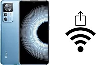 So generieren Sie einen QR-Code mit dem Wifi-Passwort auf einem Xiaomi Redmi K50 Ultra