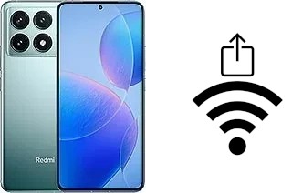 So generieren Sie einen QR-Code mit dem Wifi-Passwort auf einem Xiaomi Redmi K70 Pro