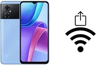 So generieren Sie einen QR-Code mit dem Wifi-Passwort auf einem Xiaomi Redmi Note 11R