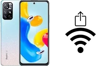 So generieren Sie einen QR-Code mit dem Wifi-Passwort auf einem Xiaomi Redmi Note 11S 5G