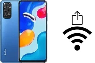 So generieren Sie einen QR-Code mit dem Wifi-Passwort auf einem Xiaomi Redmi Note 11S