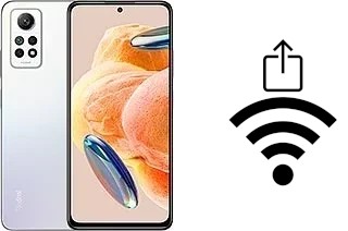 So generieren Sie einen QR-Code mit dem Wifi-Passwort auf einem Xiaomi Redmi Note 12 Pro 4G